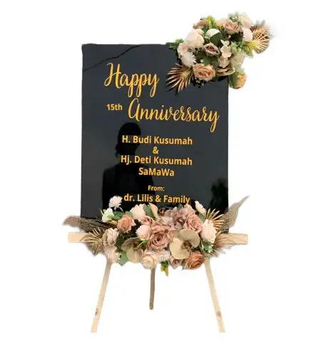 Papan Bunga Akrilik Bulukerto